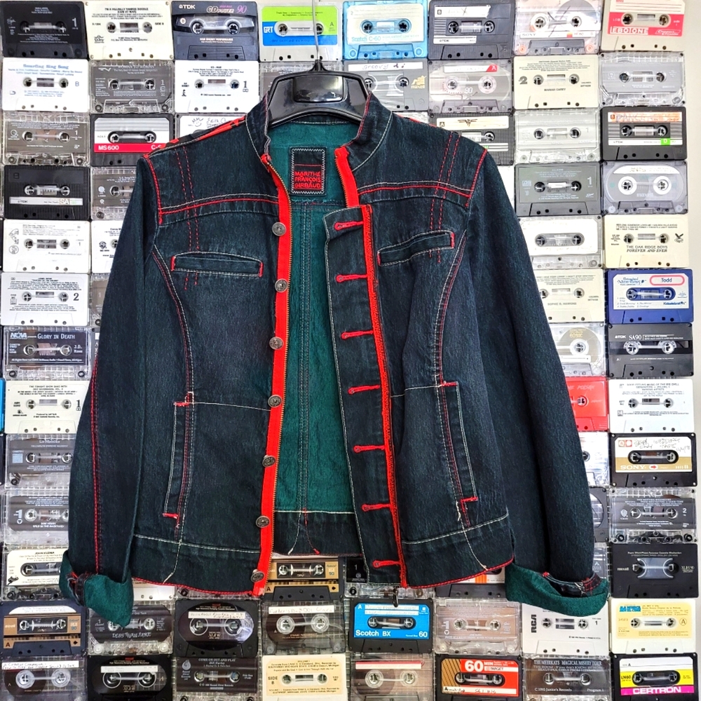 Unique Marithe Francois Girbaud denim jacket